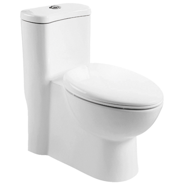 噴射虹吸雙按連體坐便器LD77210