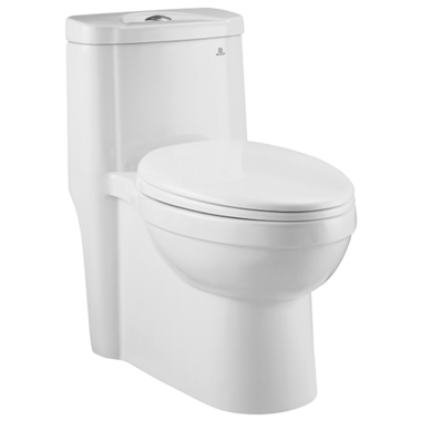 噴射虹吸雙按連體坐便器LD77239