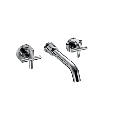 雙把暗裝面盆龍頭LD12400