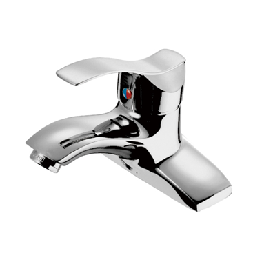 單把雙孔面盆龍頭LD12896